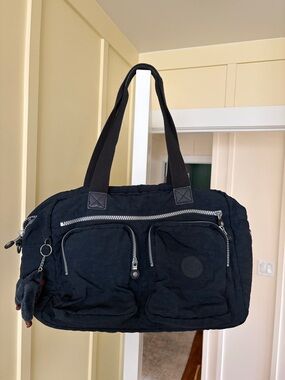 Kipling dark blue Tote Bag